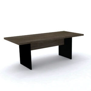 Mesa de reunião retangular