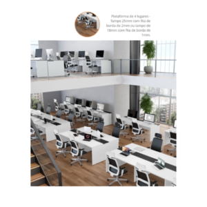 Plataforma de Trabalho Wooden