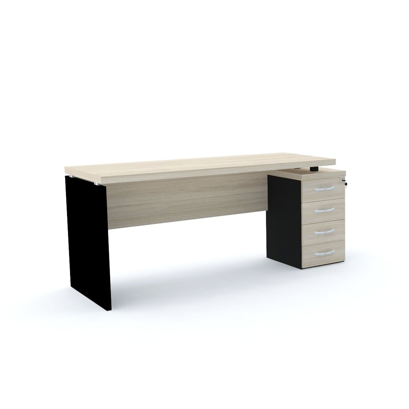 Mesa reta para escritório 04