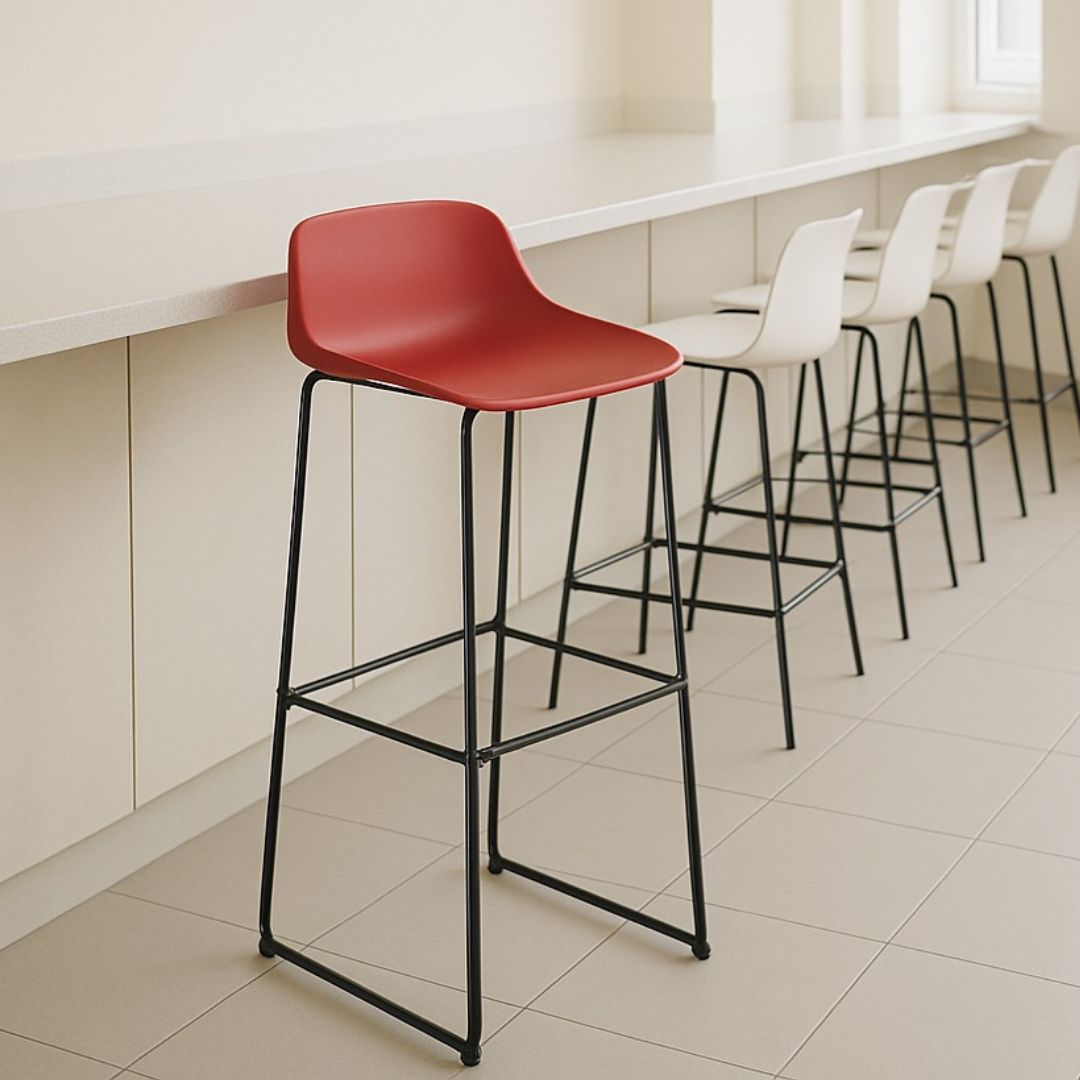 Banqueta Luna vermelha