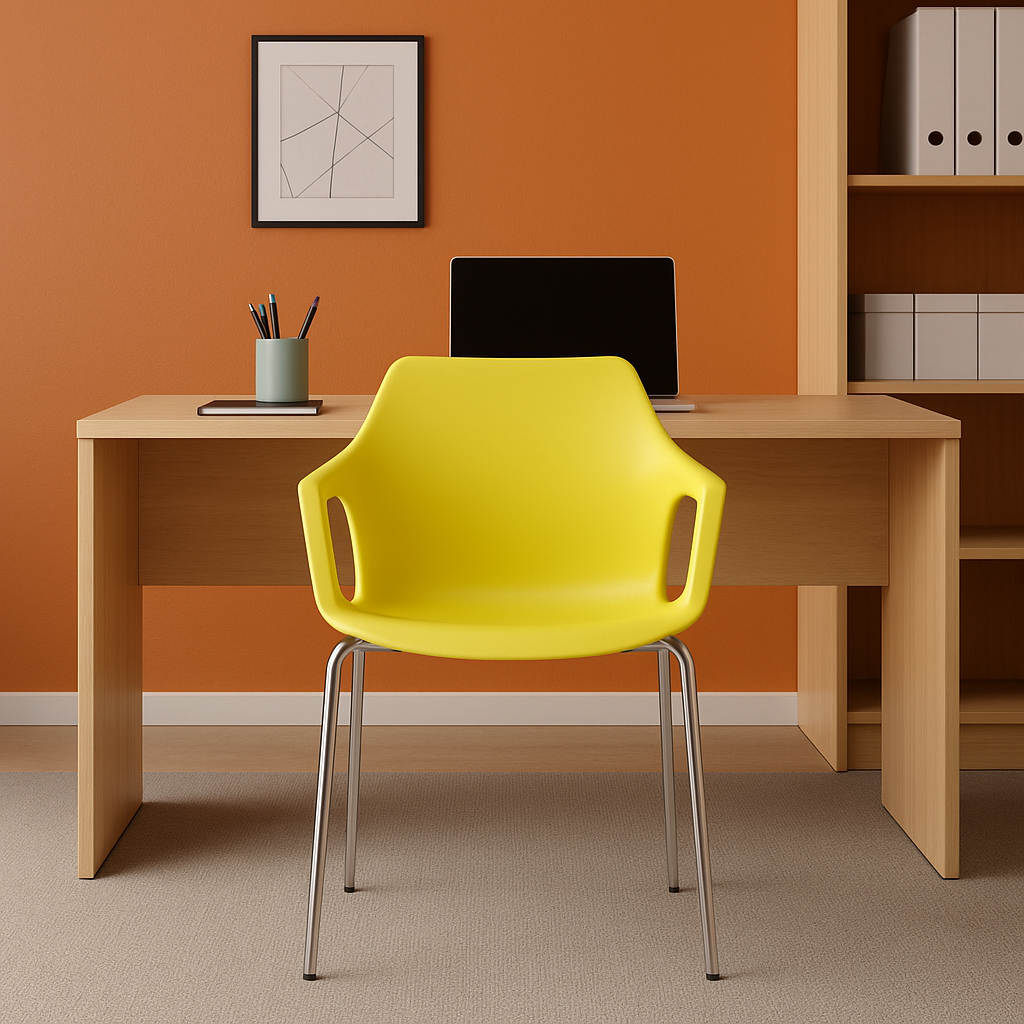 Cadeira Mustard Fixa