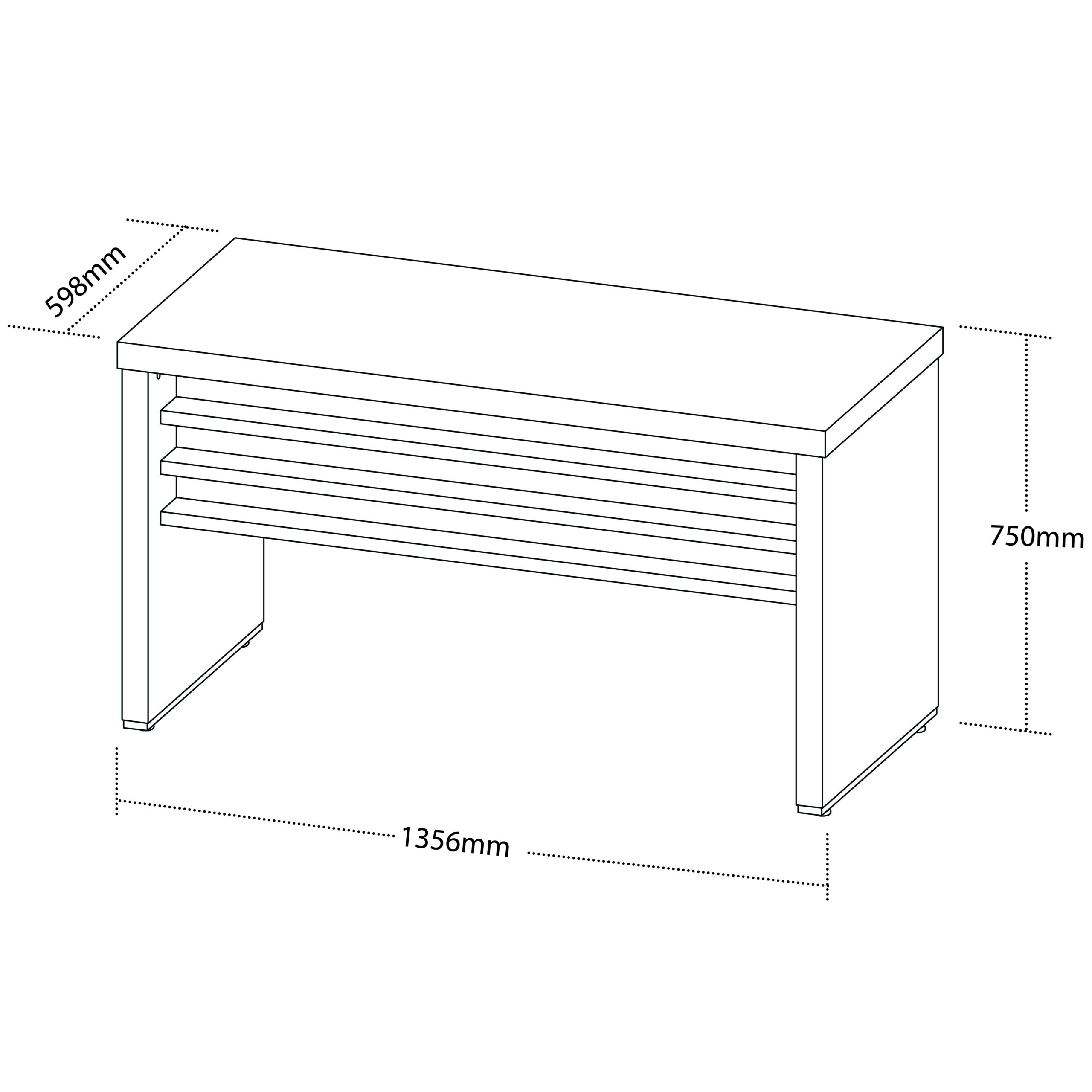 Mesa Earthly Medidas