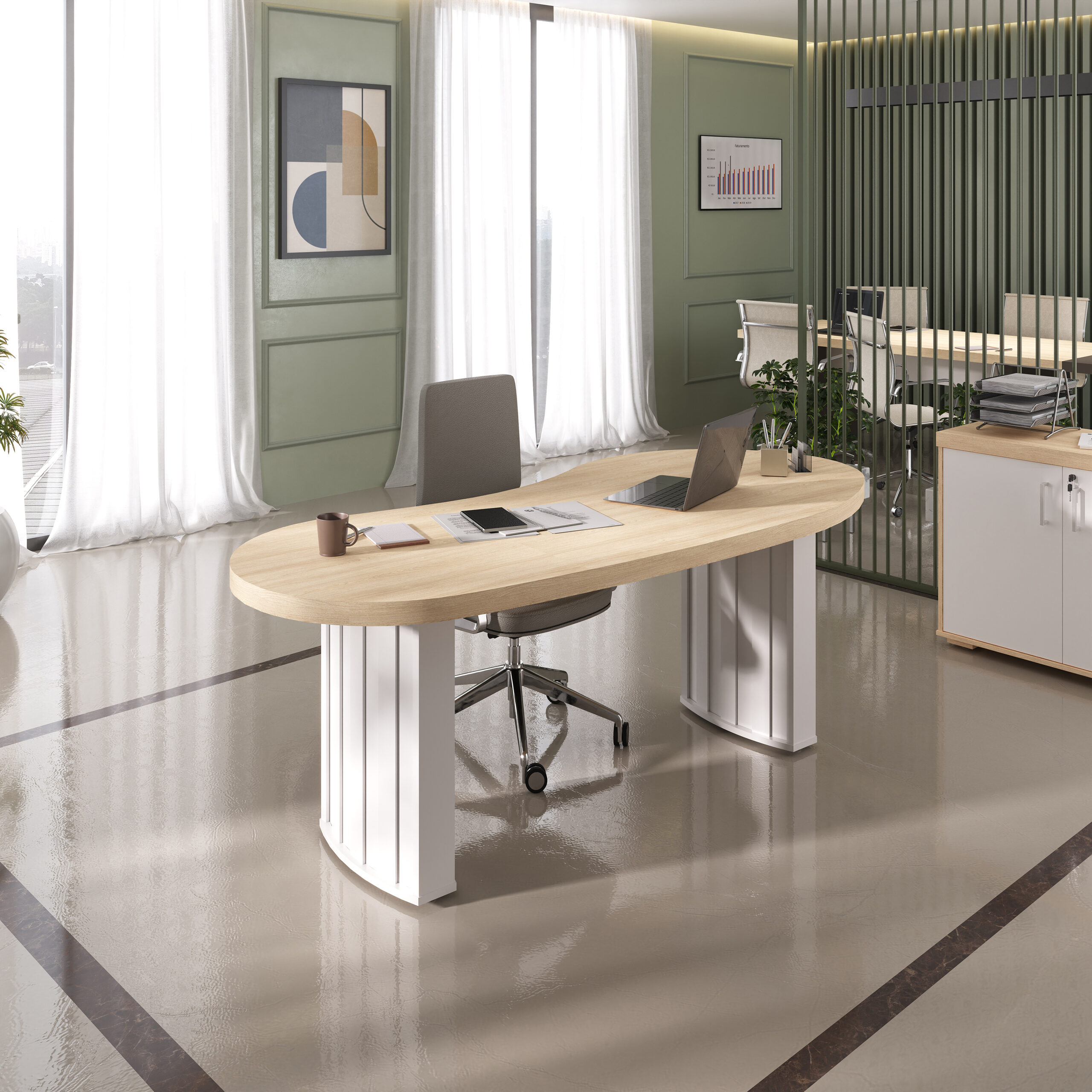 Mesa Arboreal Carvalho