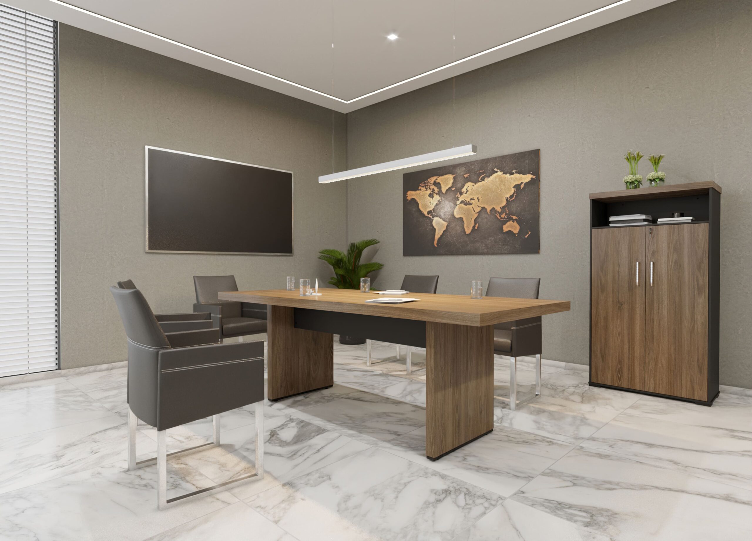 Mesa EcoConferência Charuto 3